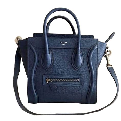 Celine Handbag Blue 